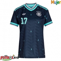 Camiseta Alemania Florian Wirtz #17 Visitante Equipación para mujer Mundial 2026 manga corta